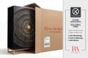 riess-ambiente Barschrank GOLDEN SUNSET 140cm Schwarz Gold Massivholz Metall 3D Front Bild 4