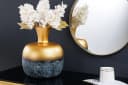 riess-ambiente Tischvase ABSTRACT ORIENT 40cm Gold Hammerschlag-Design Bild 1
