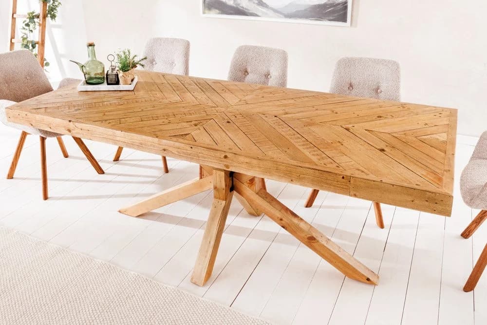 riess-ambiente Esstisch MOSAIK 160cm Pinie Massivholz Landhaus - Bild 2