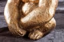riess-ambiente Couchtisch WILDLIFE KONG 60cm Gold Affenfigur Bild 5