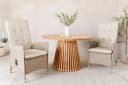 riess-ambiente Gartenstuhl SYLT mit verstellbarer Lehne beige Polyrattan Bild 3