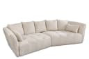 riess-ambiente Big-Sofa ROYAL 295cm Bouclé Champagner Beige Bild 1
