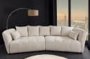 riess-ambiente Big-Sofa ROYAL 295cm Bouclé Champagner Beige Bild 4