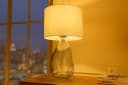 riess-ambiente Tischleuchte CLASSIC 60cm transparent/weiß Bild 1