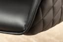 riess-ambiente Drehstuhl EUPHORIA schwarz mit Kunstleder und Metallgestell Bild 5