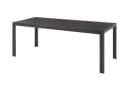riess-ambiente Gartentisch DESIGNO Anthrazit/Schwarz Wetterfest Aluminium Bild 1