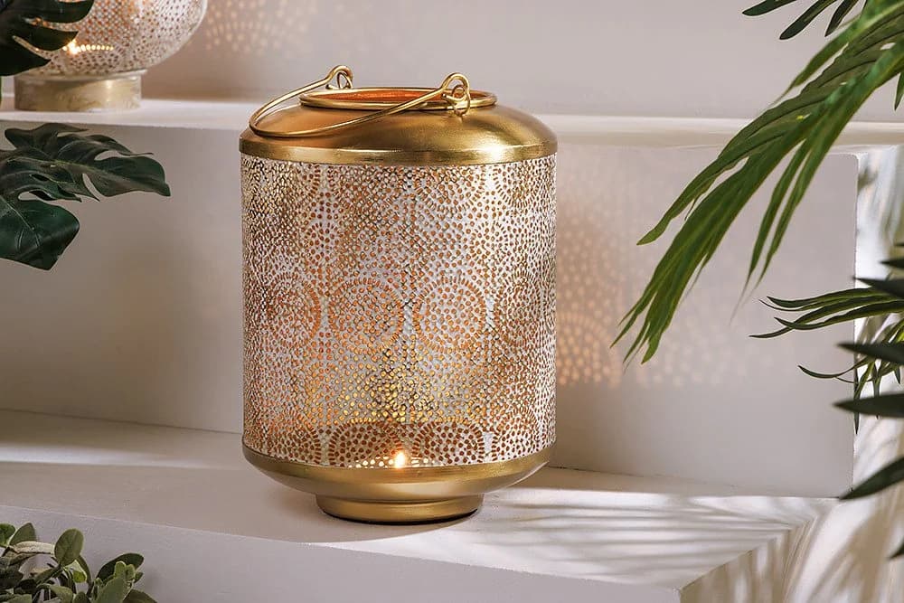 riess-ambiente Windlicht ORIENT 25cm gold - Bild 2