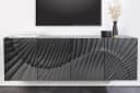 riess-ambiente Sideboard SCORPION 180cm Schwarz Massivholz Mango Bild 2