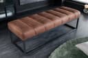 riess-ambiente Sitzbank PETIT BEAUTÉ 110cm antik braun / schwarz Bild 2