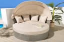 riess-ambiente Sonneninsel PLAYA LIVING 165cm natur Polyrattan Aluminium Bild 2