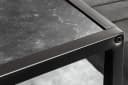 riess-ambiente Bartisch SLIM LINE 120cm Graphit Schwarz Marmor-Optik Bild 1