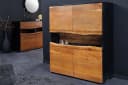 riess-ambiente Highboard GRAND ACACIA Massivholz LED-Beleuchtung Bild 1