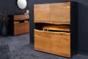 riess-ambiente Highboard GRAND ACACIA Massivholz LED-Beleuchtung Bild 2