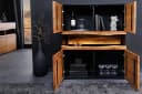 riess-ambiente Highboard GRAND ACACIA Massivholz LED-Beleuchtung Bild 4