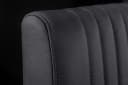 riess-ambiente Freischwinger BIG ASTON schwarz Echtleder Metall mit Armlehne Bild 5
