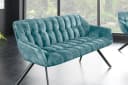 riess-ambiente Sitzbank PAPILLON 165cm Samt Metall-Füße Armlehne Bild 2