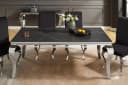 riess-ambiente Esstisch Modern Barock 180cm Schwarz Anthrazit Silber Bild 1