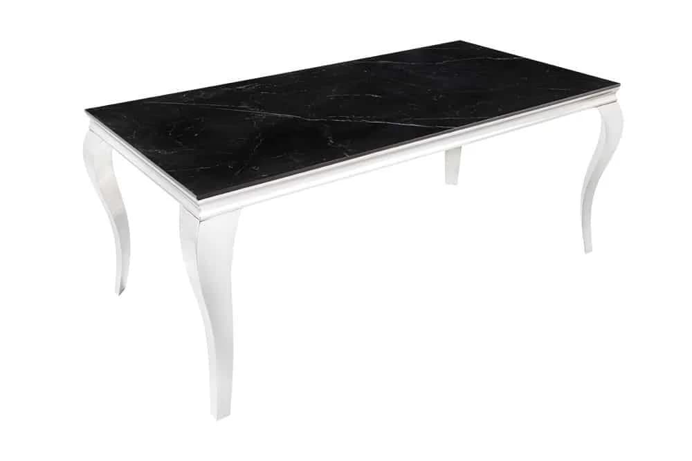 riess-ambiente Esstisch Modern Barock 180cm Schwarz Anthrazit Silber - Bild 3