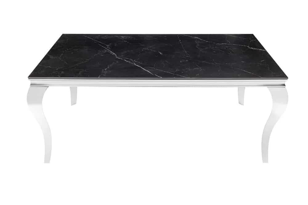 riess-ambiente Esstisch Modern Barock 180cm Schwarz Anthrazit Silber - Bild 4