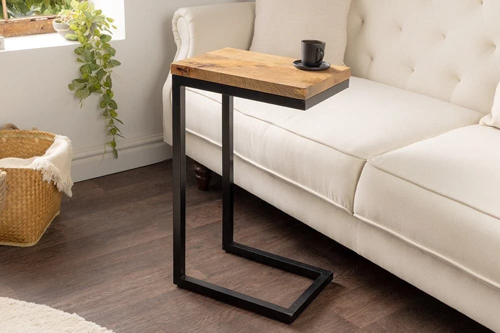 riess-ambiente Beistelltisch GASTON 65cm Natur Industrial Design - Bild 2