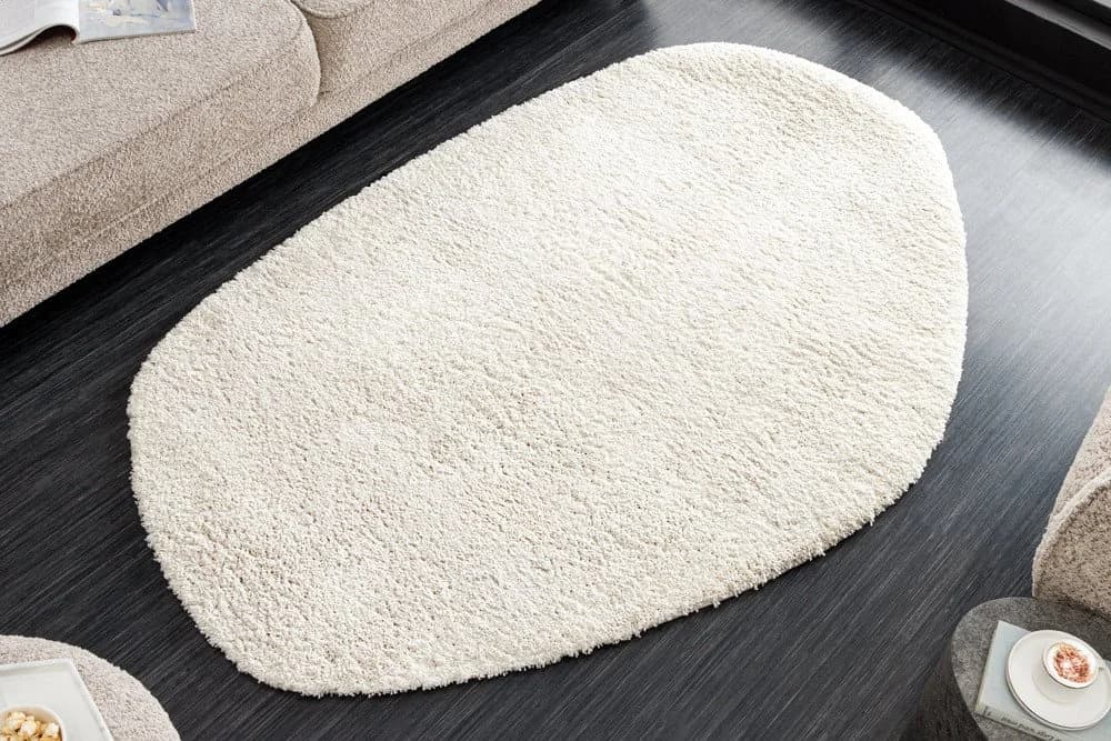 riess-ambiente Hochflor-Teppich ORGANIC Creme Organisch