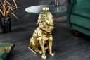 riess-ambiente Beistelltisch Löwe Gold Antik Glasplatte Bild 3