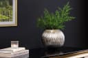 riess-ambiente Dekovase ELEGANCE 25cm silber Metall Hammerschlag Design Bild 2