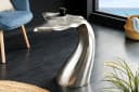 riess-ambiente Beistelltisch WILDLIFE 60cm silber Walflossen-Skulptur Bild 3