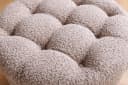 Bouclé Sitzhocker MODERN BAROCK - Zylinderförmig mit Stauraum Bild 5