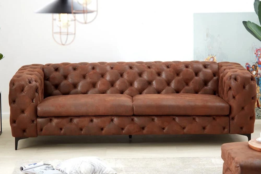 riess-ambiente 3-Sitzer Sofa Chesterfield Design Modern Barock - Bild 4