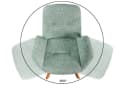 riess-ambiente Polsterstuhl BALTIC Beige Bouclé 360° drehbar Eiche Massivholz Bild 5