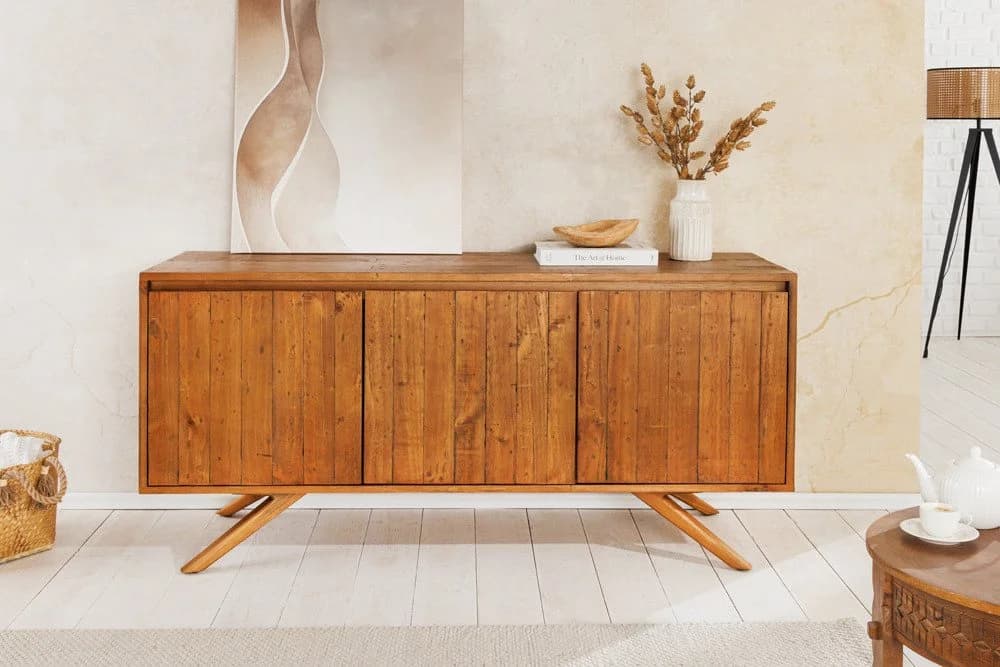 riess-ambiente Sideboard FINCA Vintage Braun Recyceltes Pinienholz