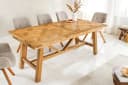 riess-ambiente Esstisch RIVIERA 180-240cm Pinienholz Bohlenoptik Bild 1