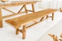 Riess-Ambiente Sitzbank Riviera 180cm Natur Massivholz Bild 1