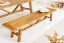 Riess-Ambiente Sitzbank Riviera 180cm Natur Massivholz Bild 2