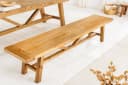 Riess-Ambiente Sitzbank Riviera 180cm Natur Massivholz Bild 3