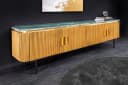riess-ambiente TV-Board VENEZIANO Mangoholz Marmorplatte Retro-Design Bild 2