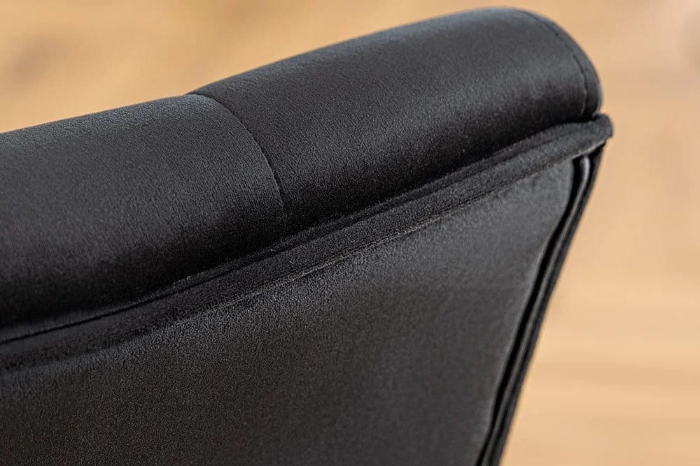 riess-ambiente Esszimmerstuhl CASTLE 97cm Chesterfield-Design Schwarz - Bild 5