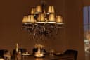 riess-ambiente Kronleuchter BLACK CRYSTAL XL 80cm Schwarz Barock Bild 2