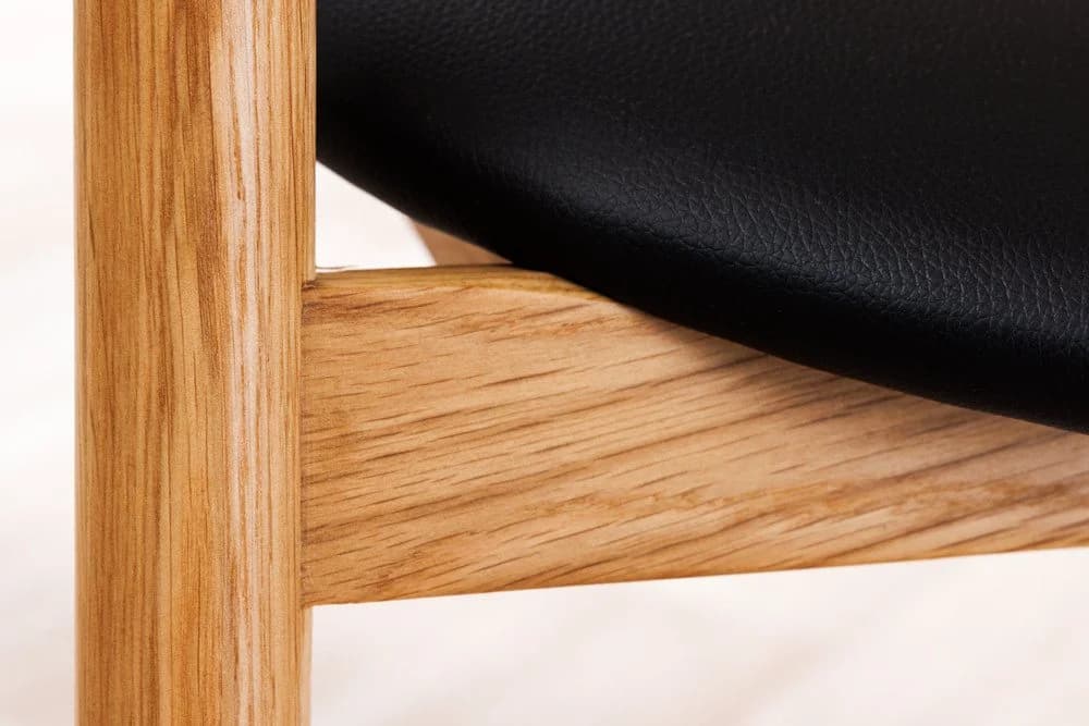 riess-ambiente Esszimmerstuhl VALHALLA WOOD matt-braun · Eiche Massivholz · mit Armlehnen - Bild 5