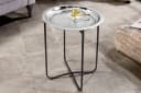 riess-ambiente Beistelltisch CASABLANCA 50cm Silber Schwarz Bild 2
