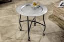 riess-ambiente Beistelltisch MARRAKESCH Silber/Schwarz Metall Klappbar Bild 2