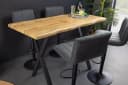 riess-ambiente Bartisch WILD 120cm Braun/Schwarz Wildeichen-Optik Bild 4