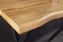 riess-ambiente Bartisch WILD 120cm Braun/Schwarz Wildeichen-Optik Bild 5