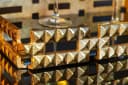 riess-ambiente Dekotablett VARIATION 40cm Gold Schwarz Metall Glas Bild 4