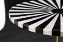 riess-ambiente Beistelltisch HARMONY NATURE 60cm Mosaik Schwarz/Weiß Bild 5