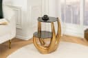 riess-ambiente Beistelltisch LEVELS 50cm Gold Antik Schwarz Bild 2