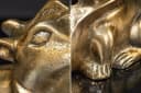 riess-ambiente Dekoschale HIPPO 30cm Messing Gold Tier-Design Schlüsselaufbewahrung Bild 5