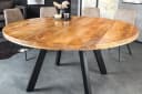 riess-ambiente Esstisch IRON CRAFT 140cm Natur/Schwarz Industrial Design Bild 1