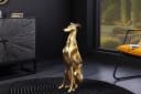 riess-ambiente Tierfigur GREYHOUND 70cm gold Windhund-Design Bild 2